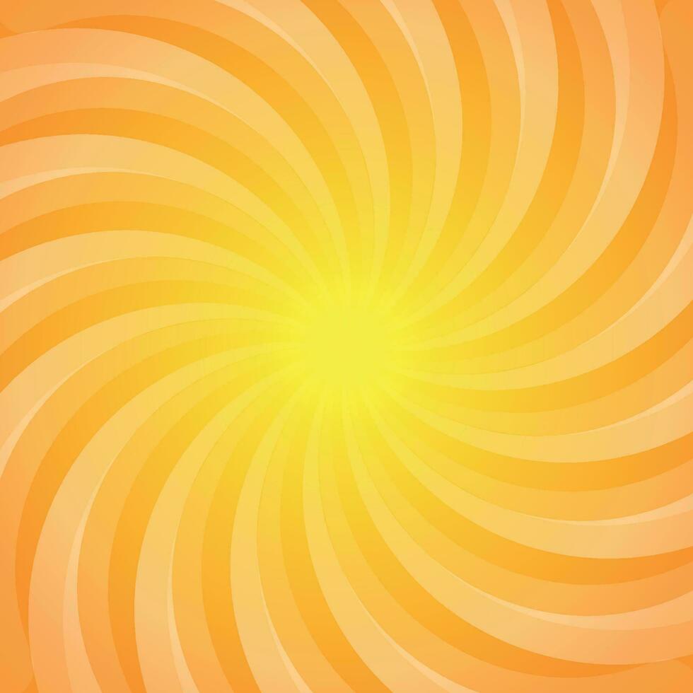 geel zonnestraal achtergrondontwerp vector