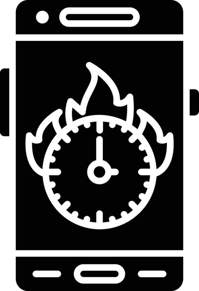 deadline vector pictogram