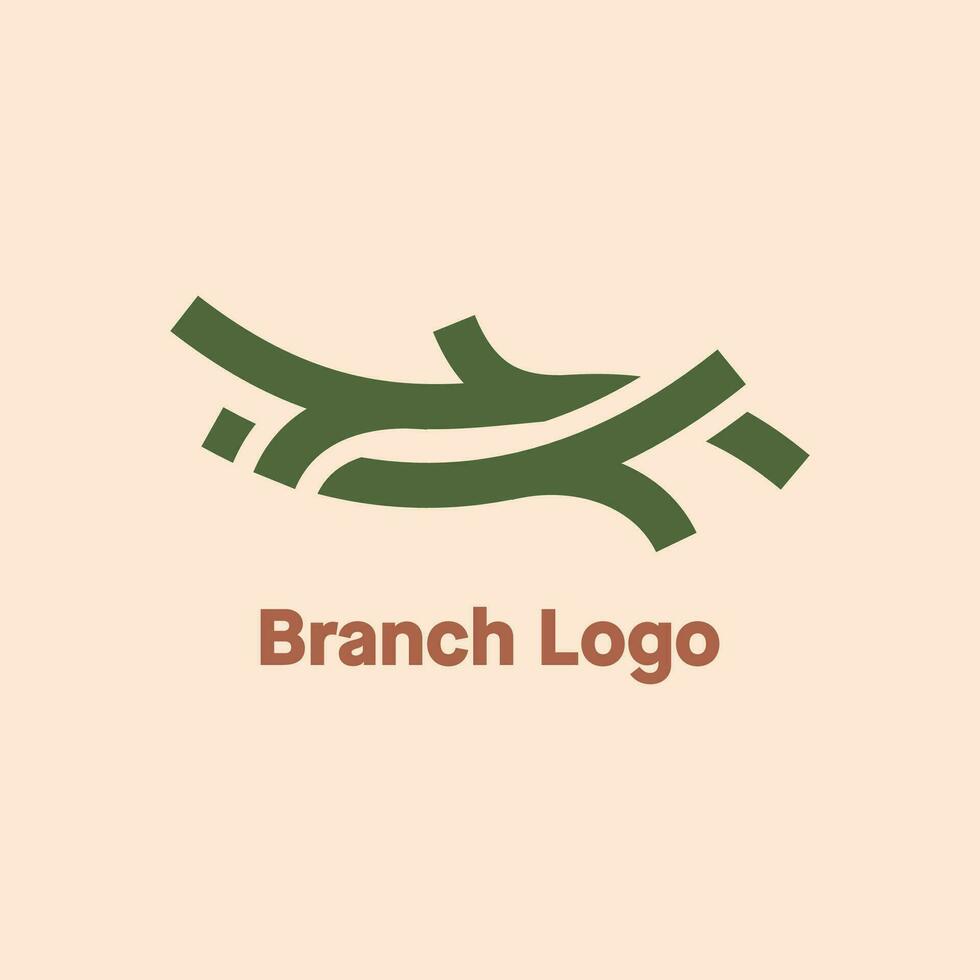 bruin Afdeling logo, geschikt voor cafe ondernemingen vector
