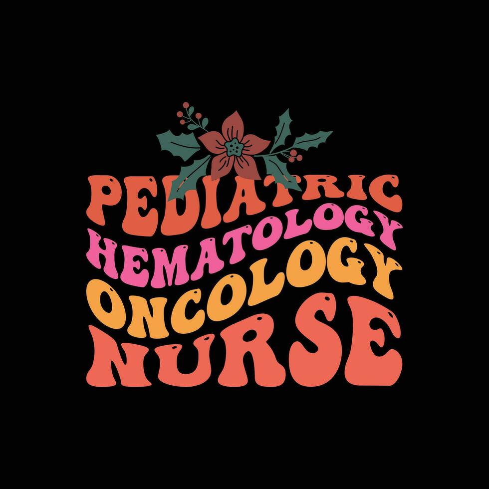 pediatrisch hematologie oncologie verpleegster vector