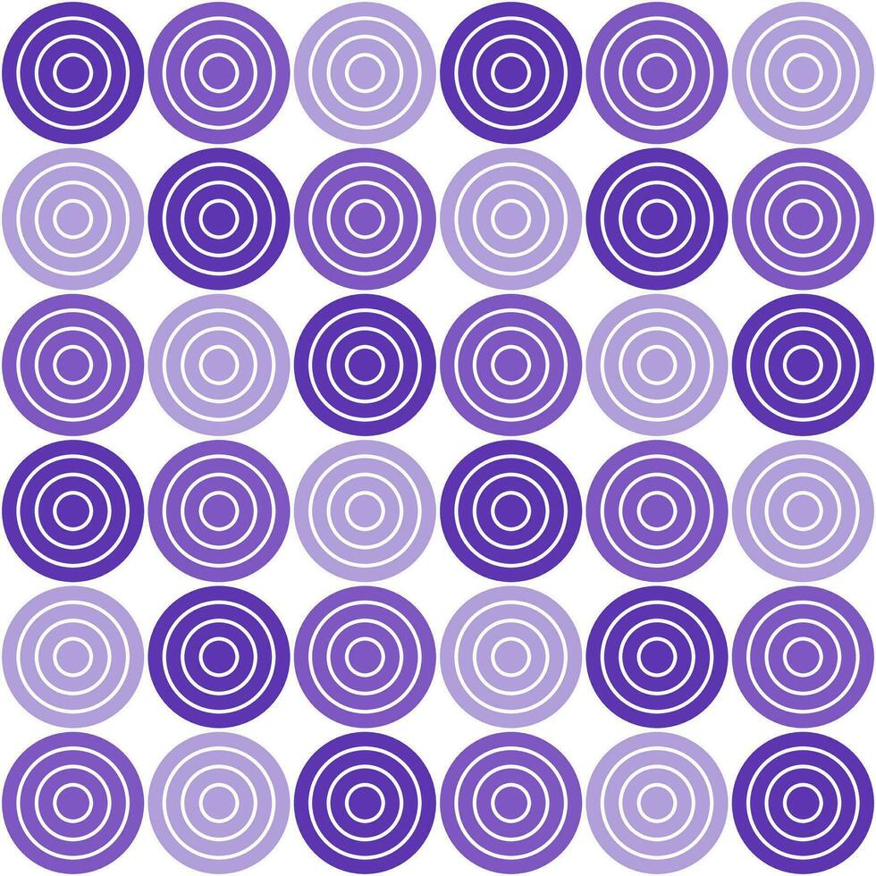 Purper cirkel patroon. cirkel vector naadloos patroon. decoratief element, omhulsel papier, muur tegels, verdieping tegels, badkamer tegels.