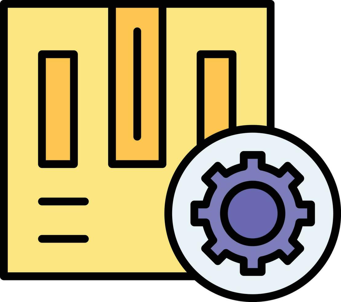 project management vector icon