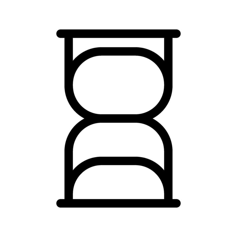 zandloper icoon vector symbool ontwerp illustratie
