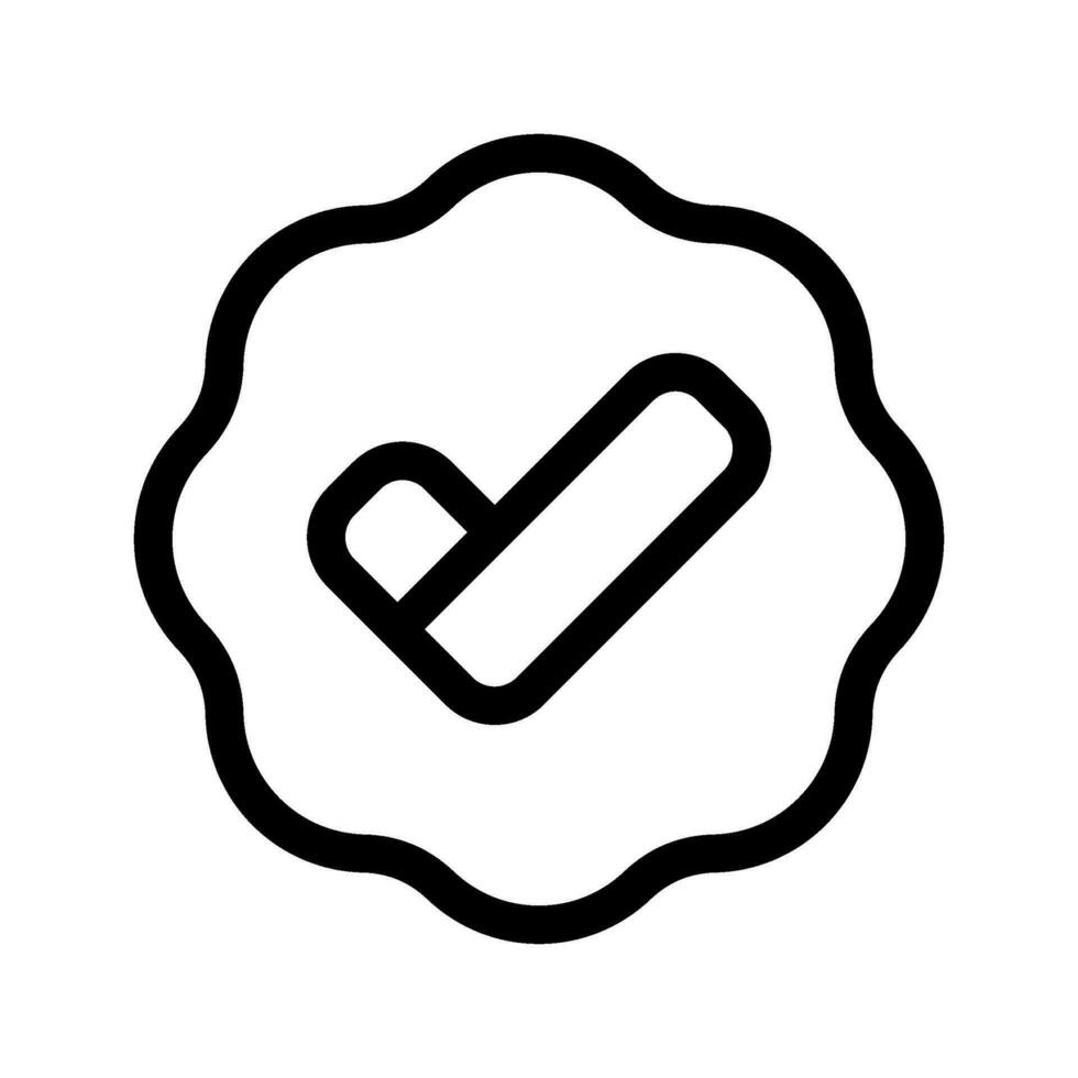 geverifieerd icoon vector symbool ontwerp illustratie
