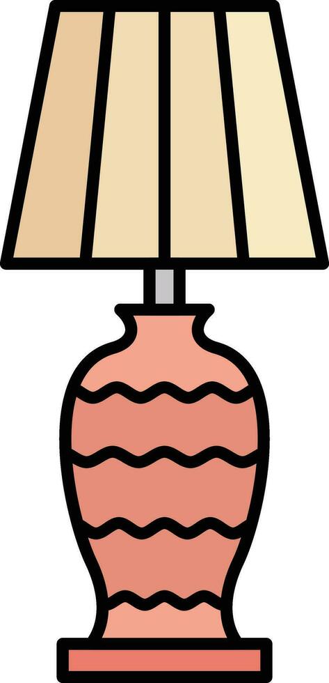 lamp vector icoon