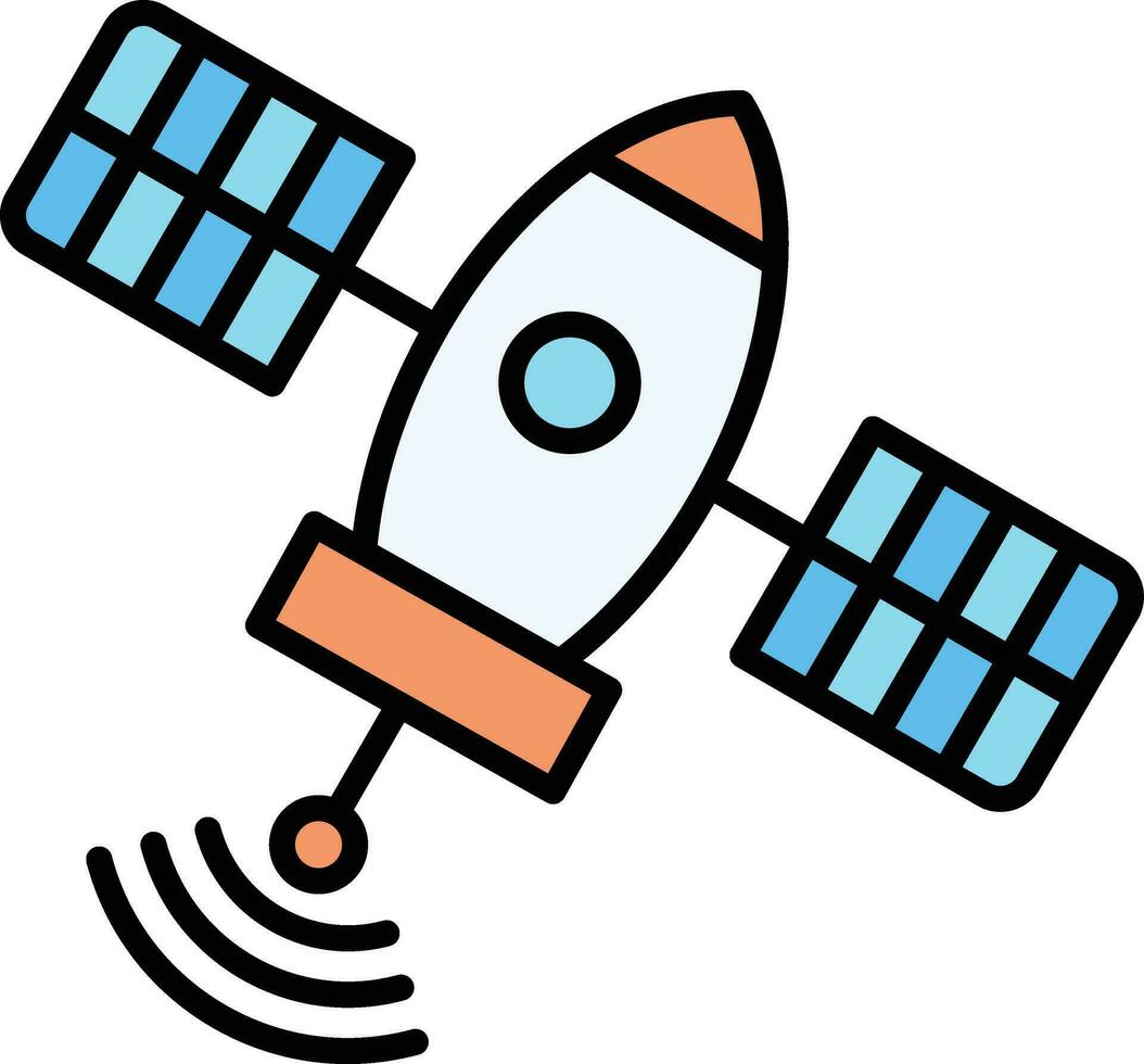 ruimte station vector icoon