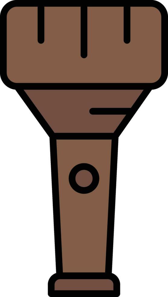 houten been vector icoon
