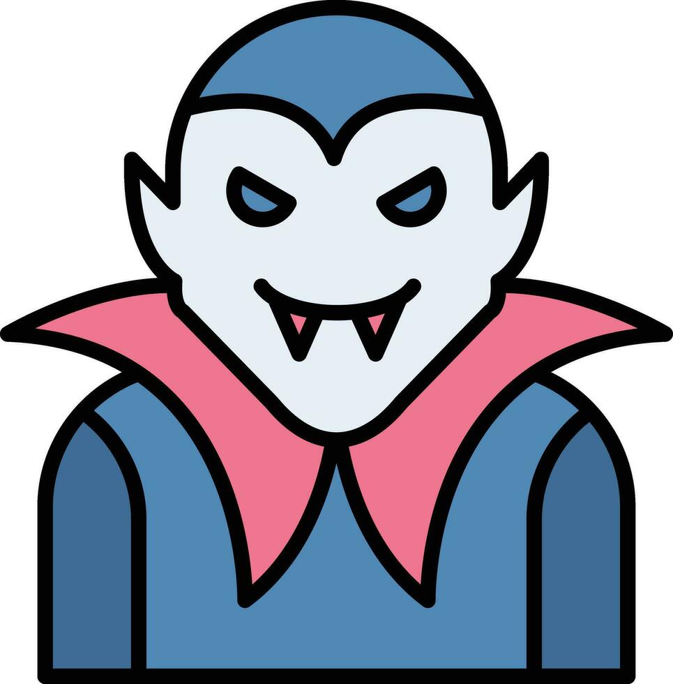 dracula vector icoon