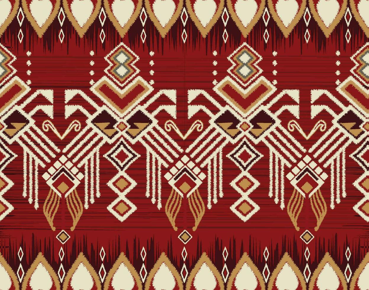 inheems patroon Amerikaans tribal Indisch ornament patroon meetkundig etnisch textiel structuur tribal aztec patroon Navajo Mexicaans kleding stof naadloos vector decoratie mode