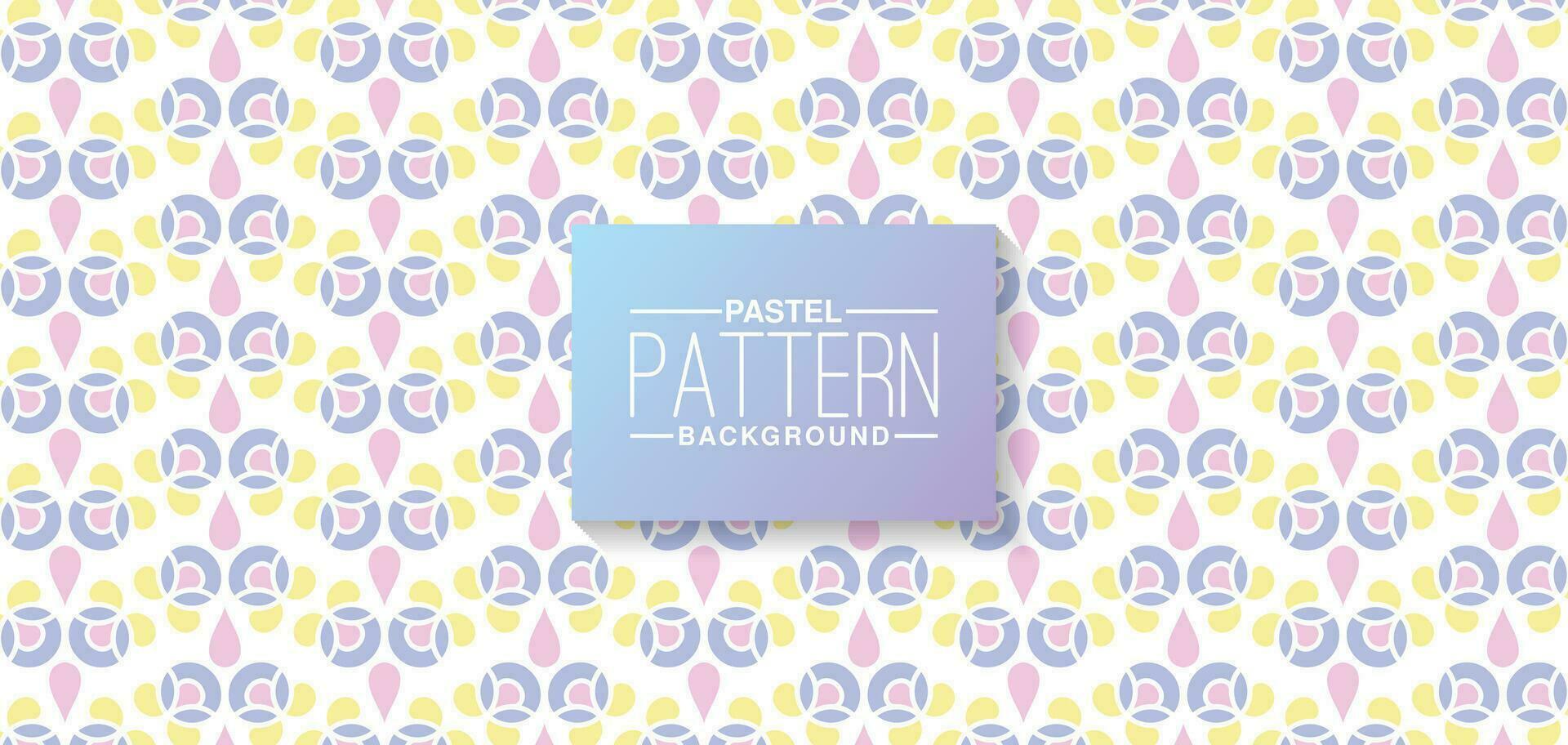 pastel kleur naadloze patroon achtergrond vector