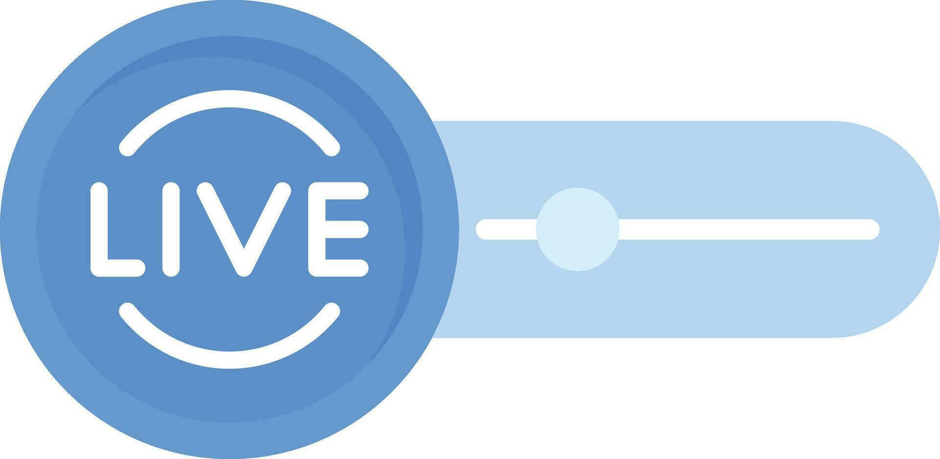 live stream vector icoon