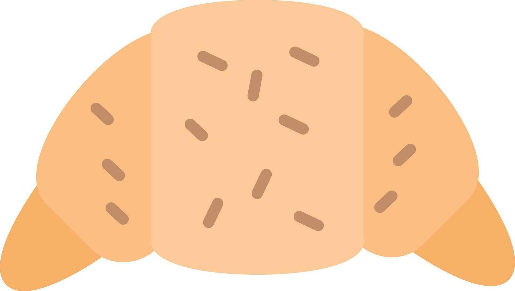 croissant vector pictogram