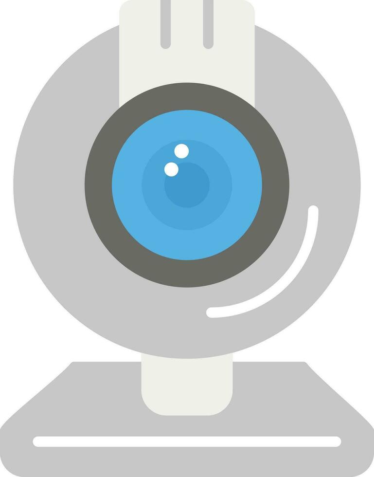 ronde webcam vector icoon