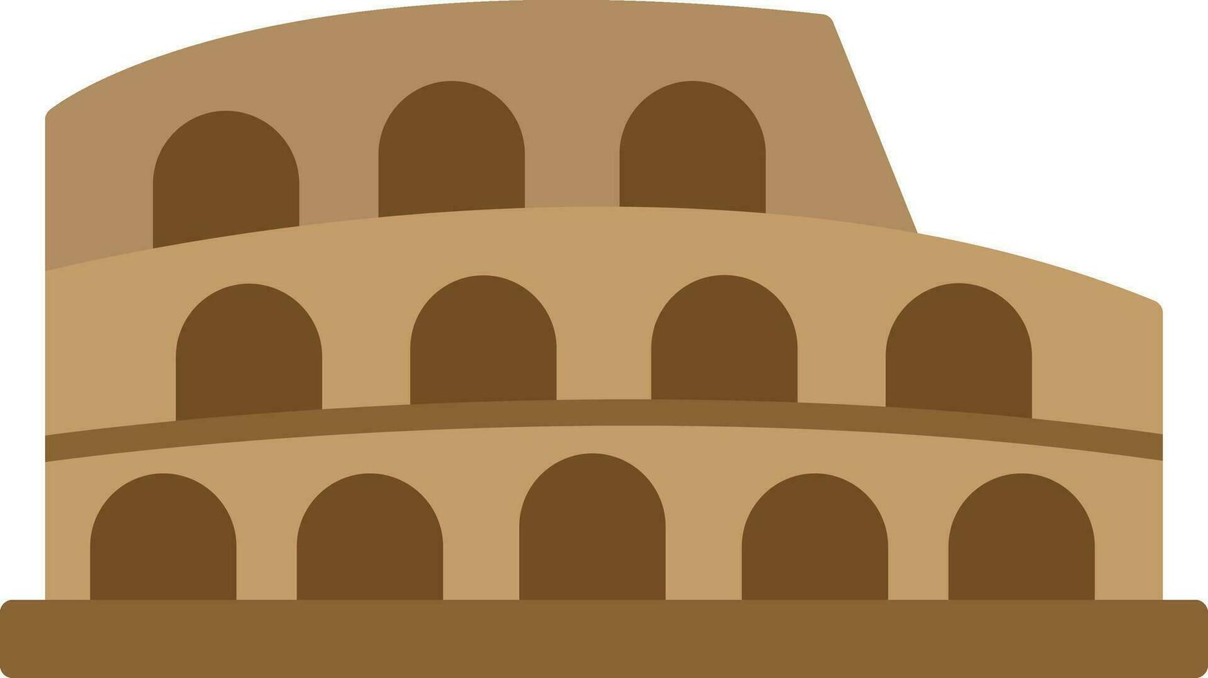 colosseum vector icoon