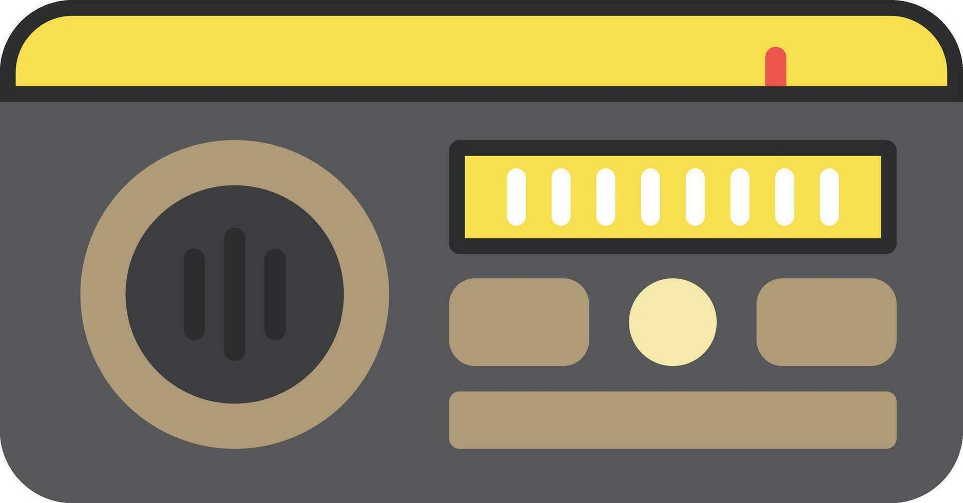 radio vector pictogram