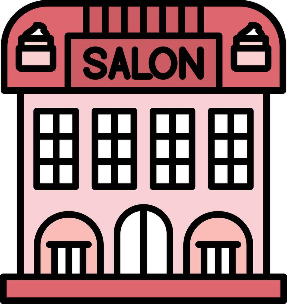 schoonheid salon vector icoon