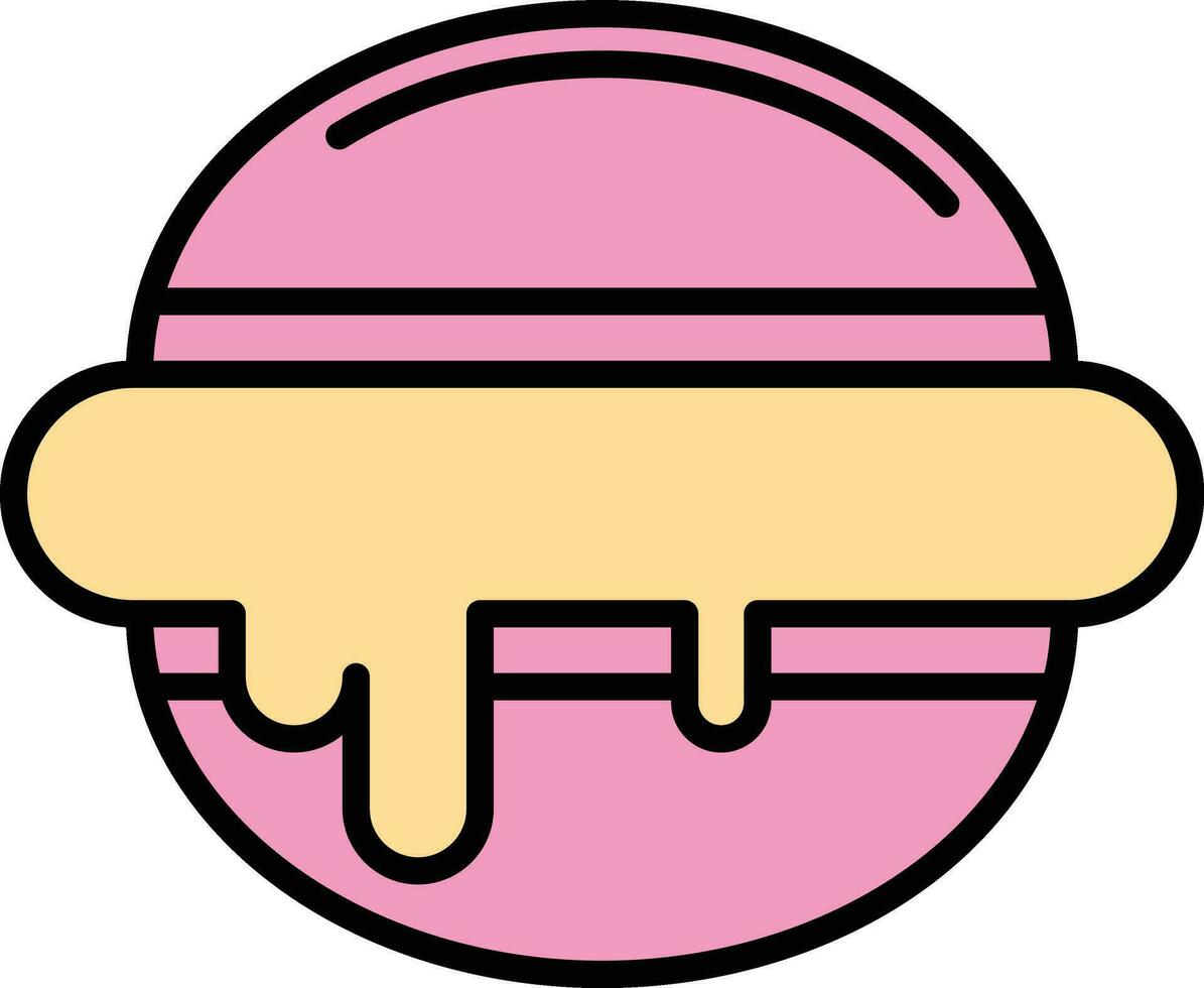 macaron vector icoon