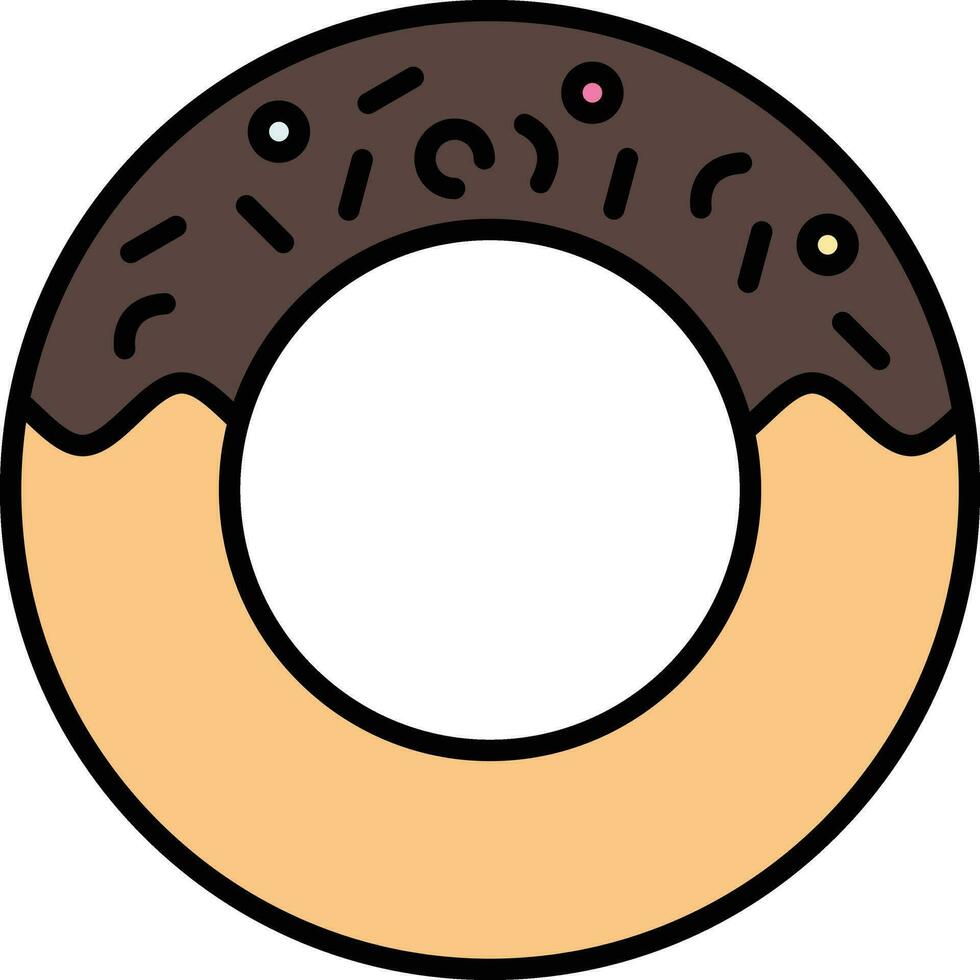 donut vector pictogram