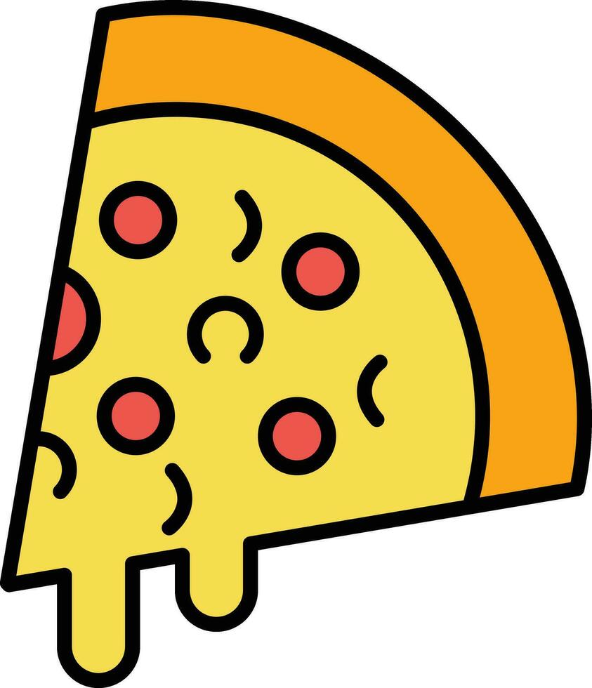 pizza vector icoon