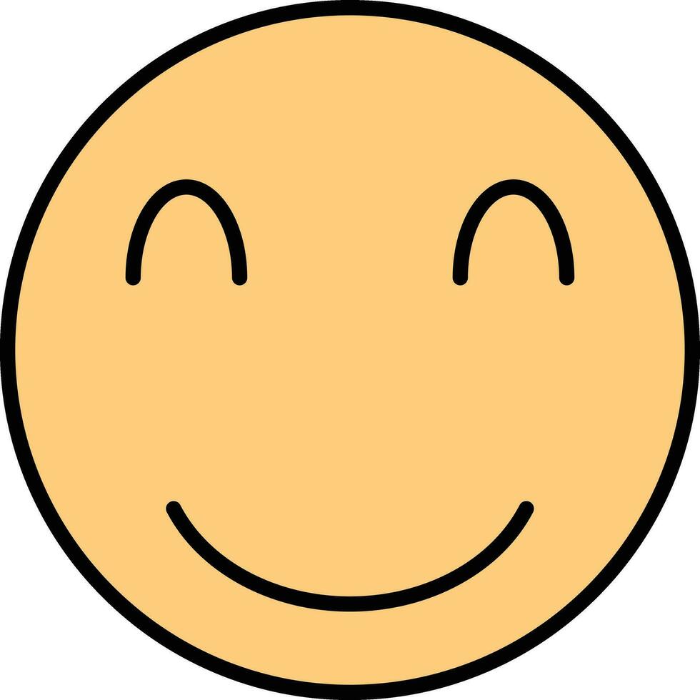 glimlachen gezicht vector icoon