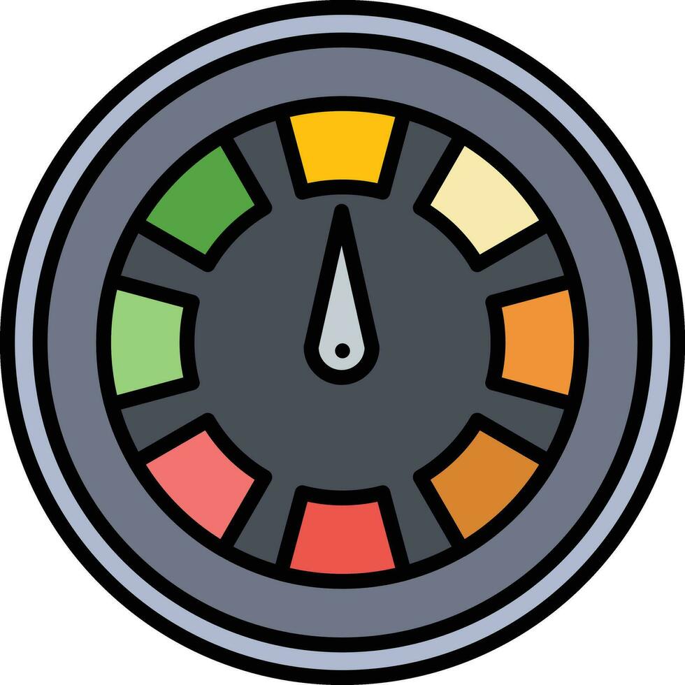 snelheidsmeter vector icoon