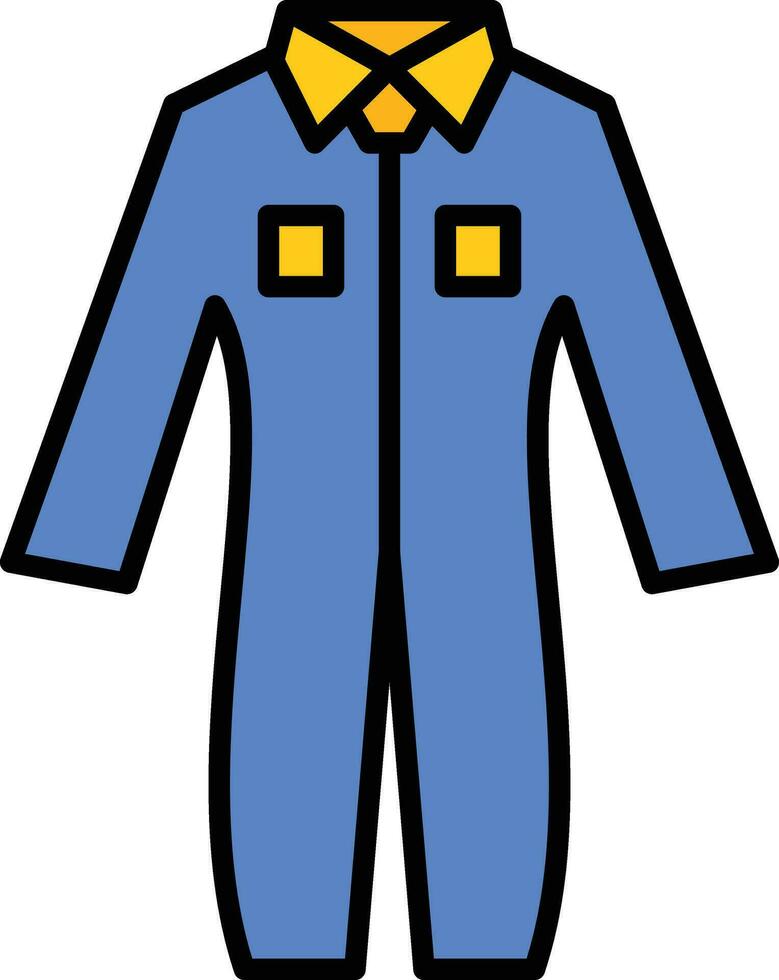 overall vector icoon