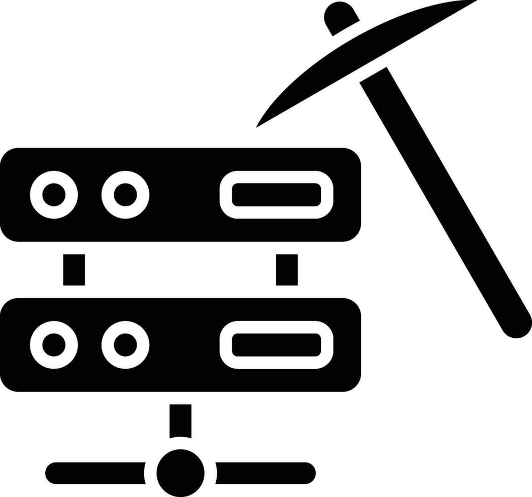 datamining vector pictogram