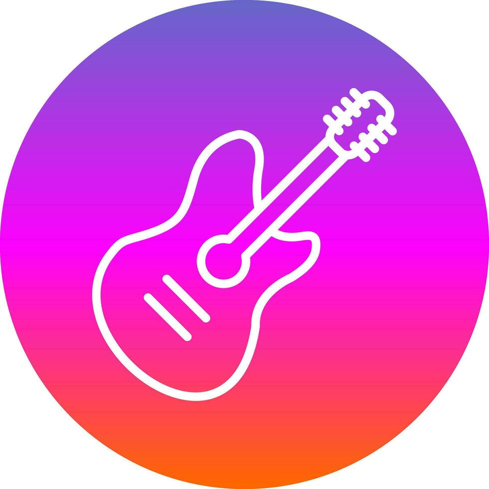 gitaar vector icoon ontwerp