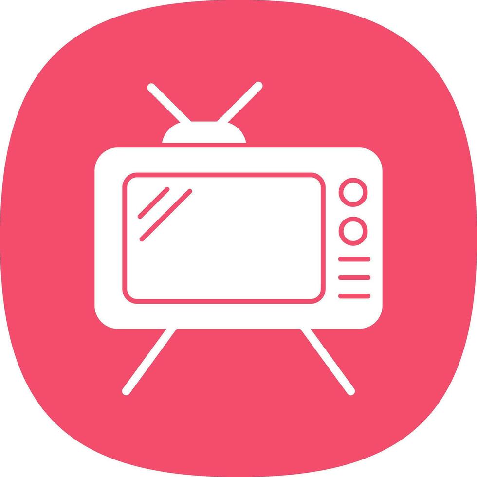 televisie vector icoon ontwerp