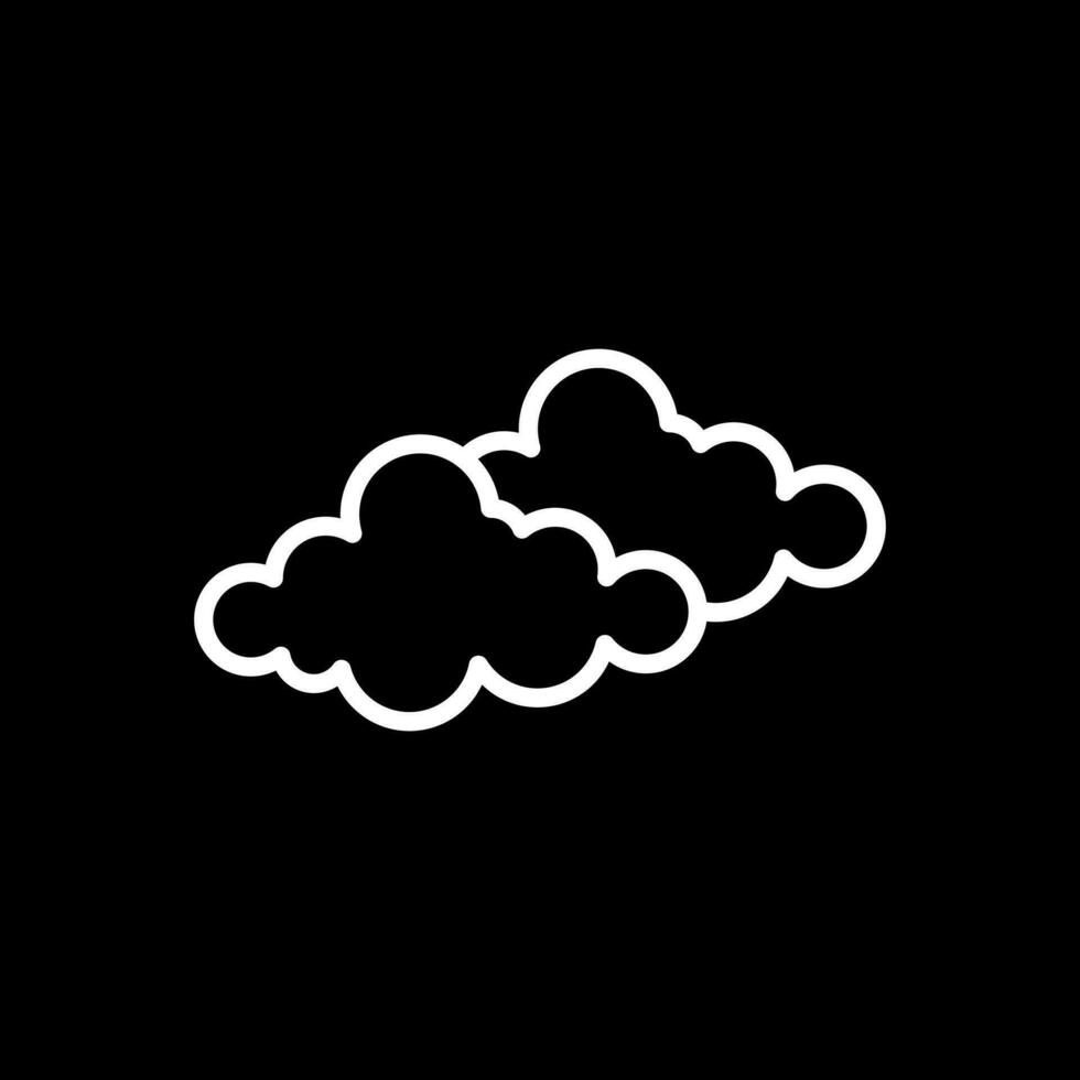 wolk vector icoon ontwerp