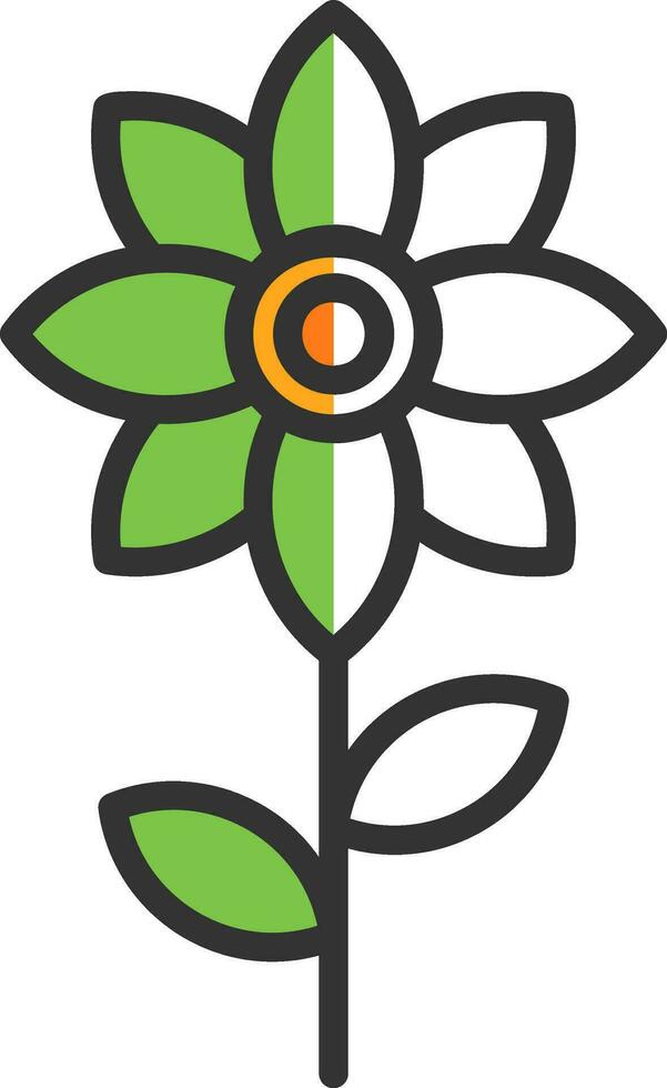 bloem vector pictogram ontwerp