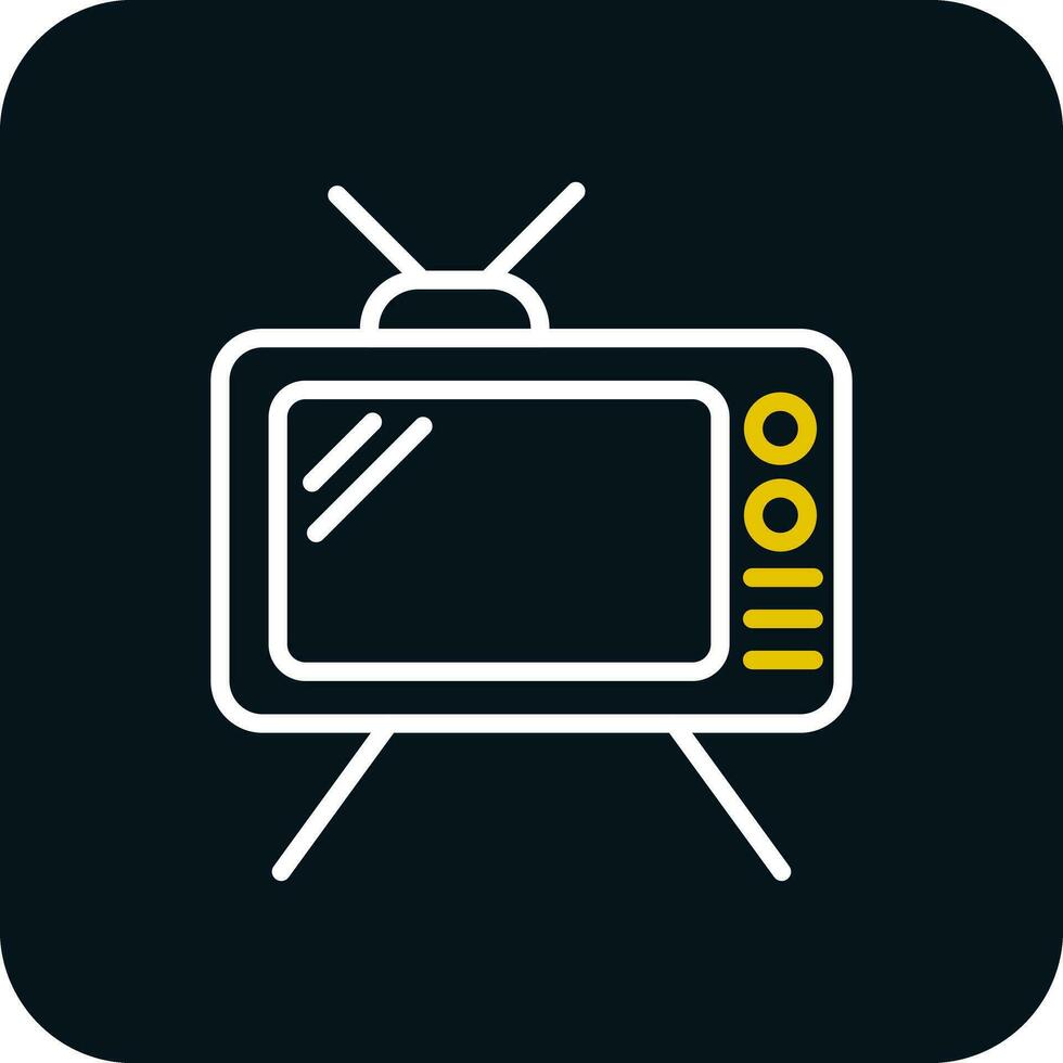 televisie vector icoon ontwerp