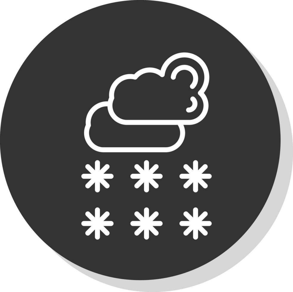 sneeuw vector icoon ontwerp