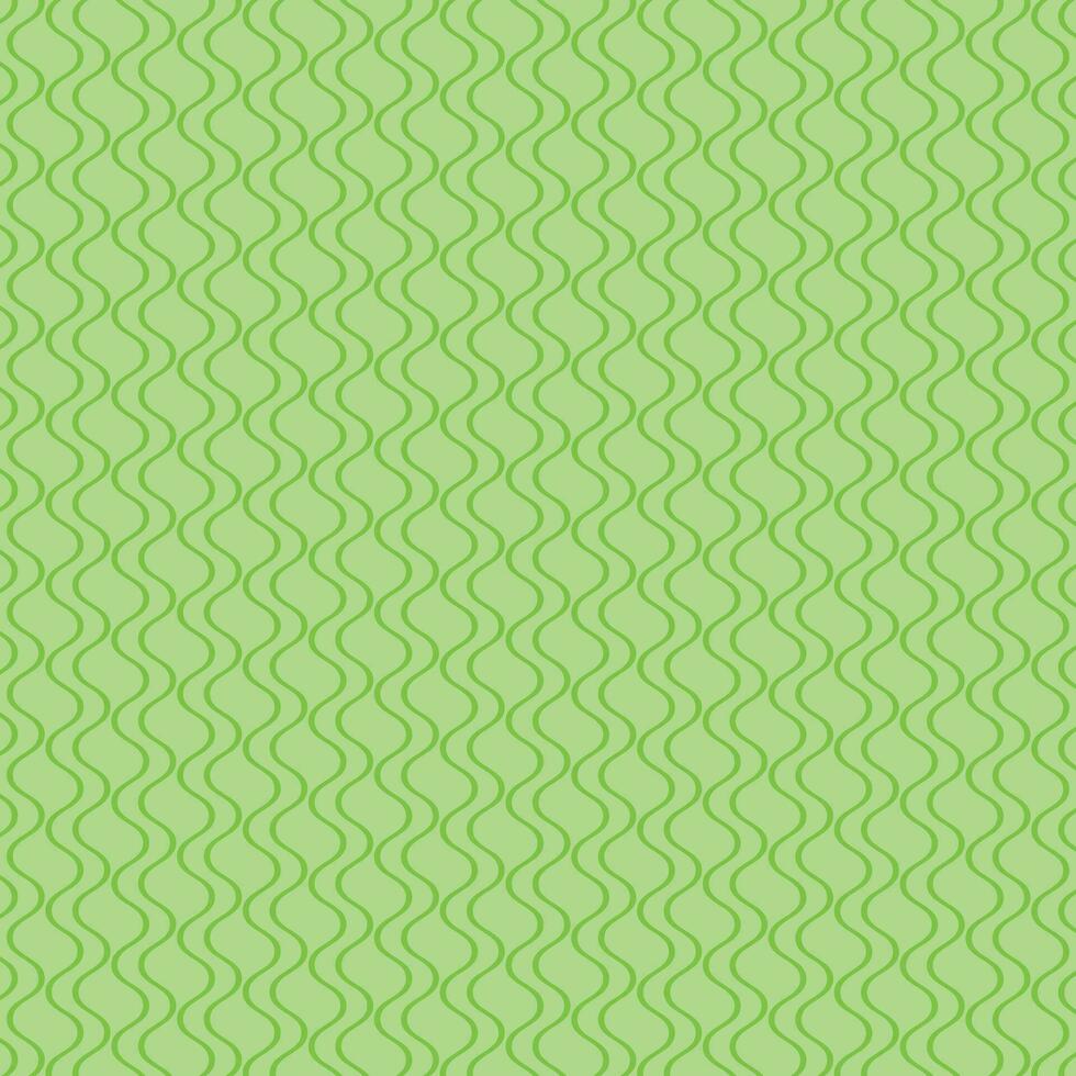 gemakkelijk abstract meetkundig lite groen kleur Golf verticaal lijn patroon, ideaal voor achtergrond, behang vector