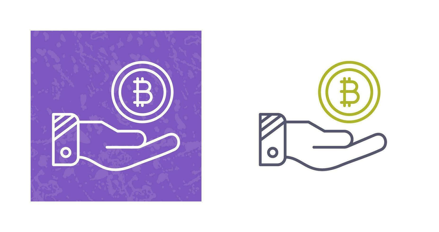 bitcoin vector pictogram