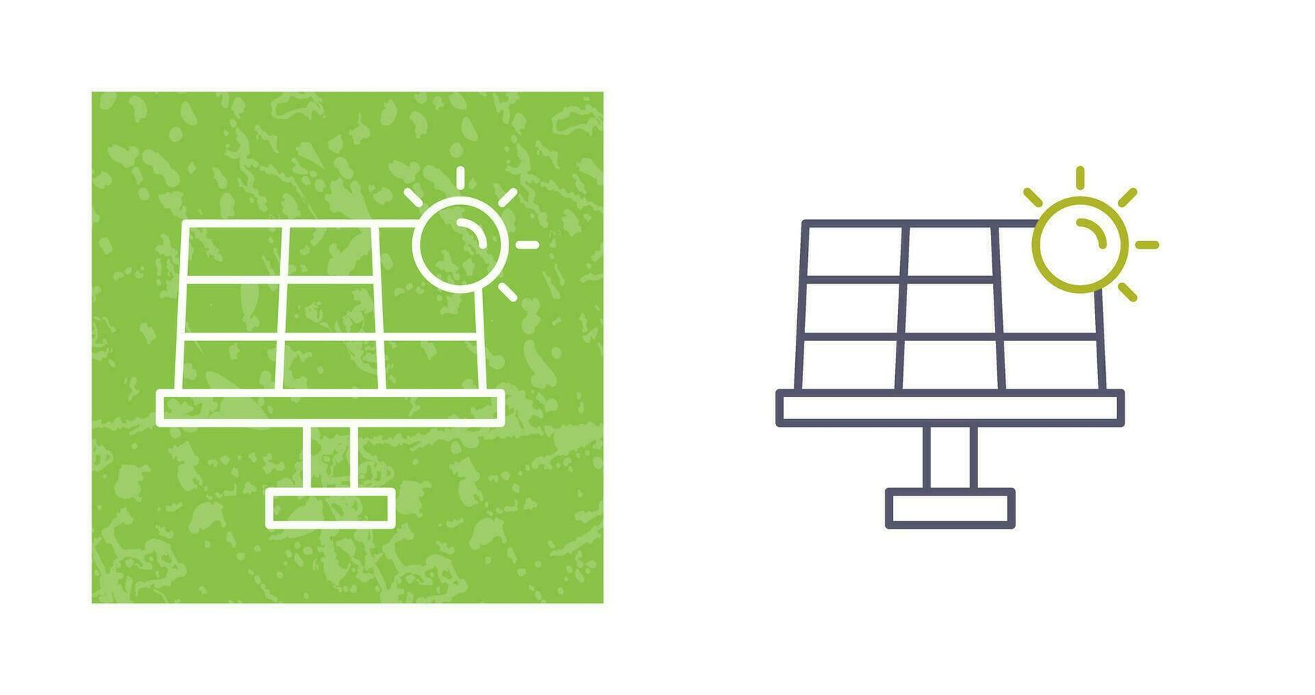 zonne-energie vector pictogram