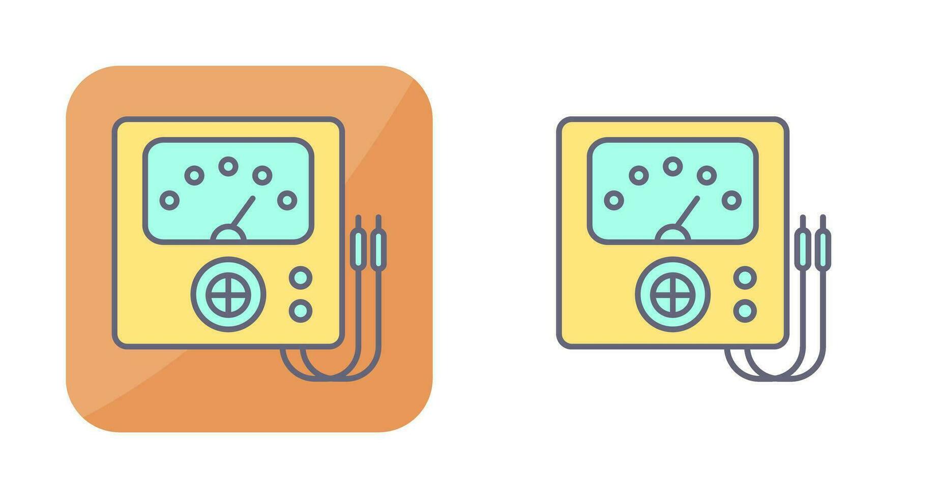 voltmeter vector icoon