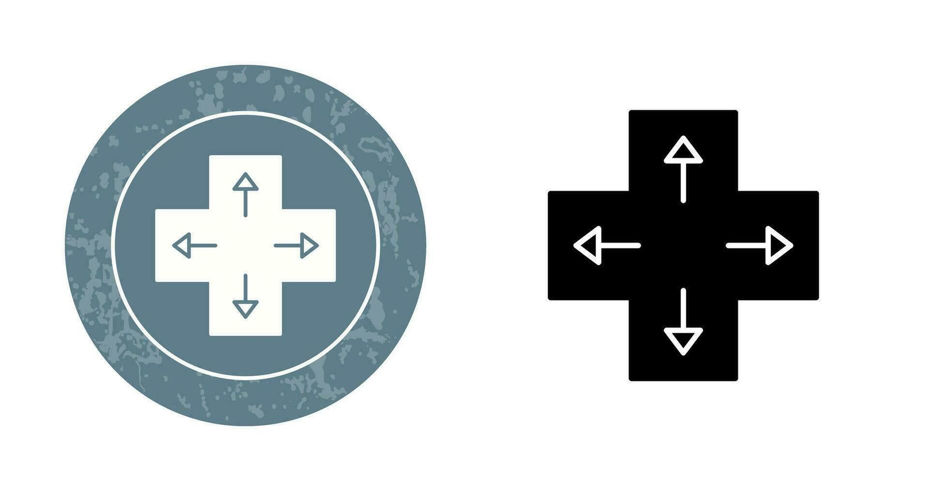 uniek richting sleutels vector icoon