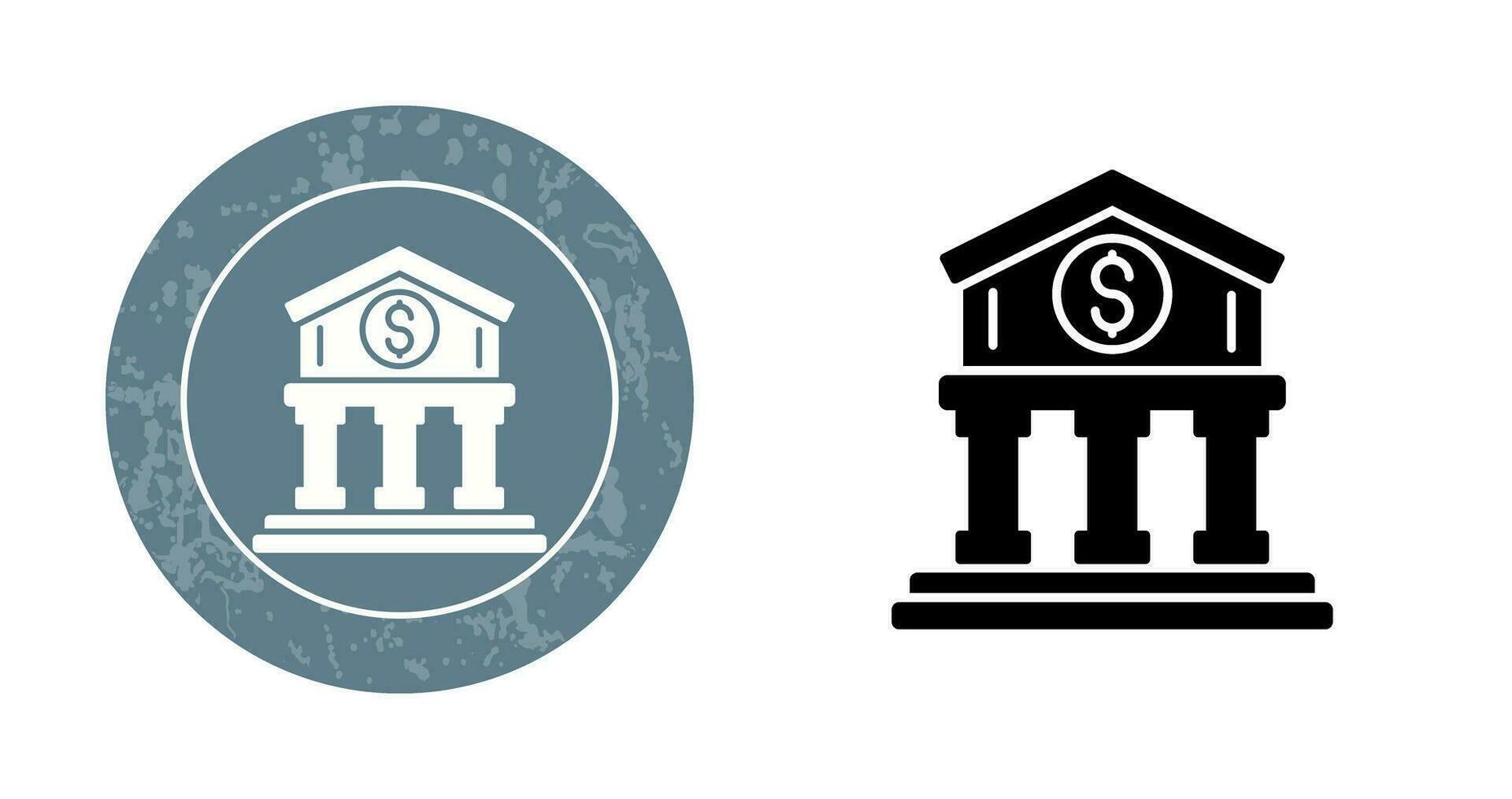 bank vector pictogram