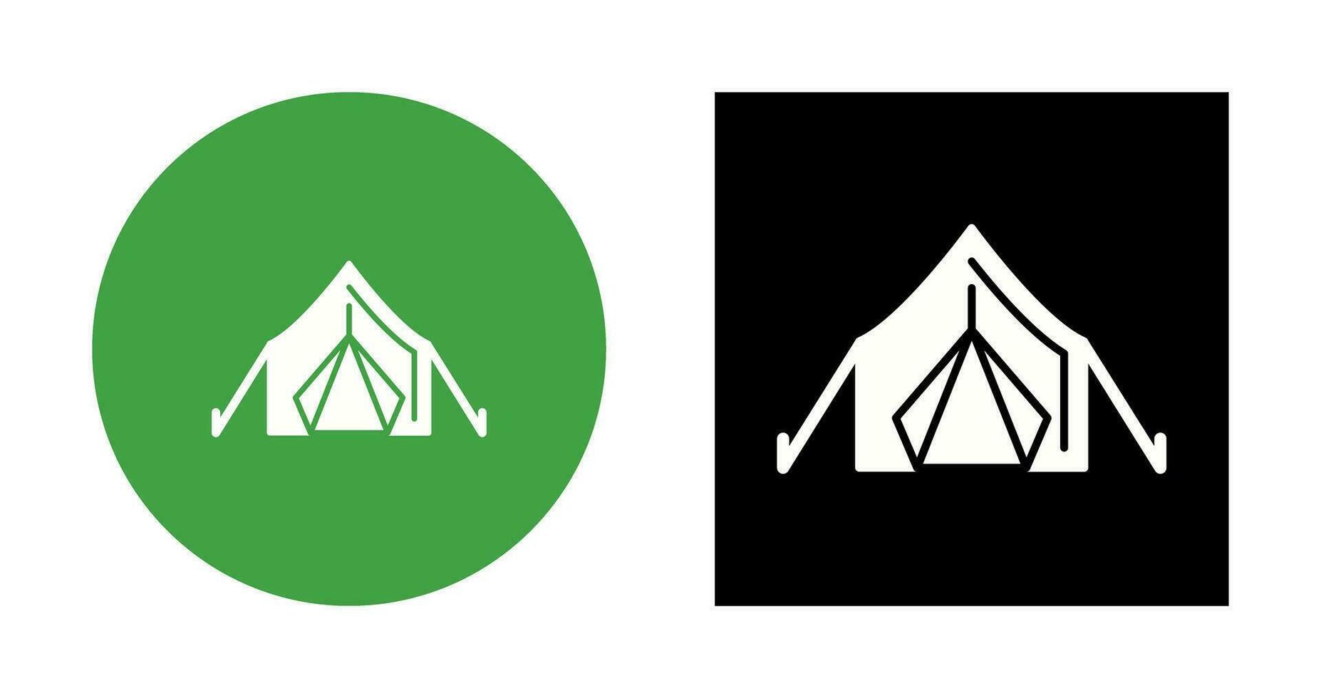 tent vector pictogram