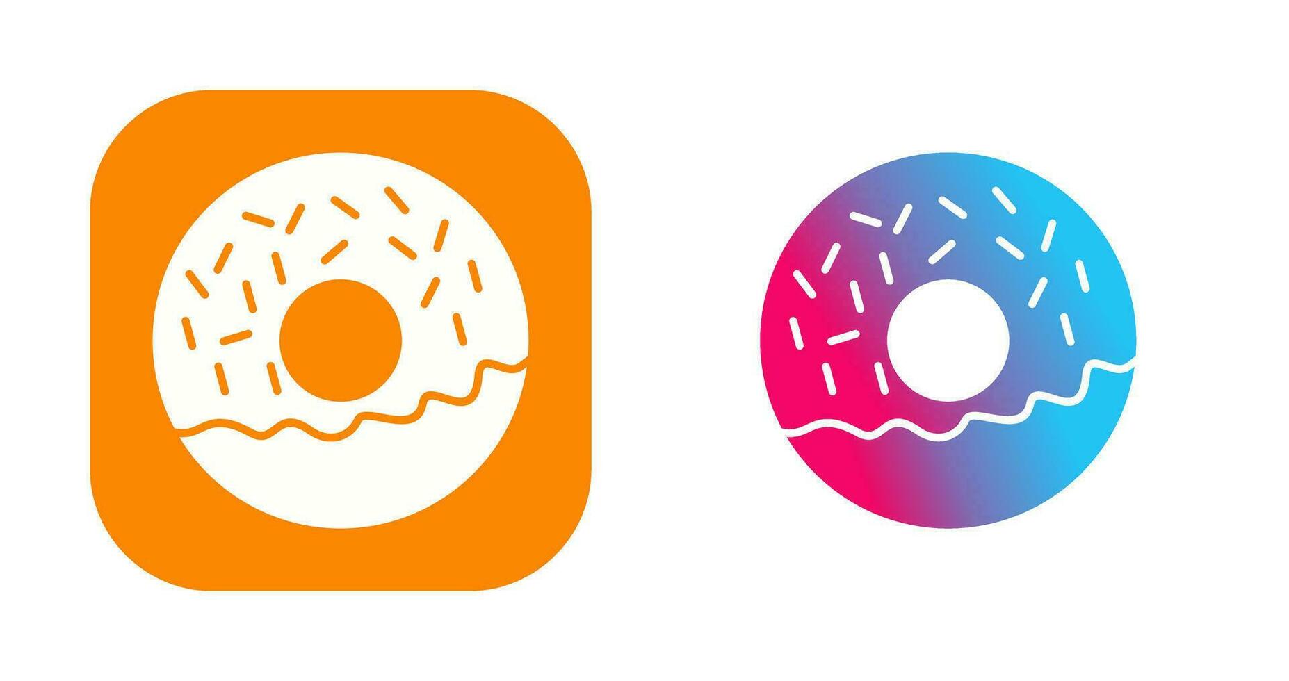 donut vector pictogram