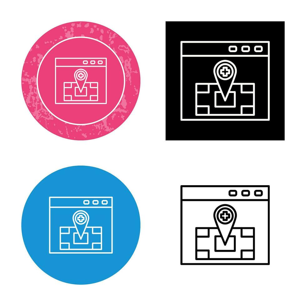 locatie vector pictogram