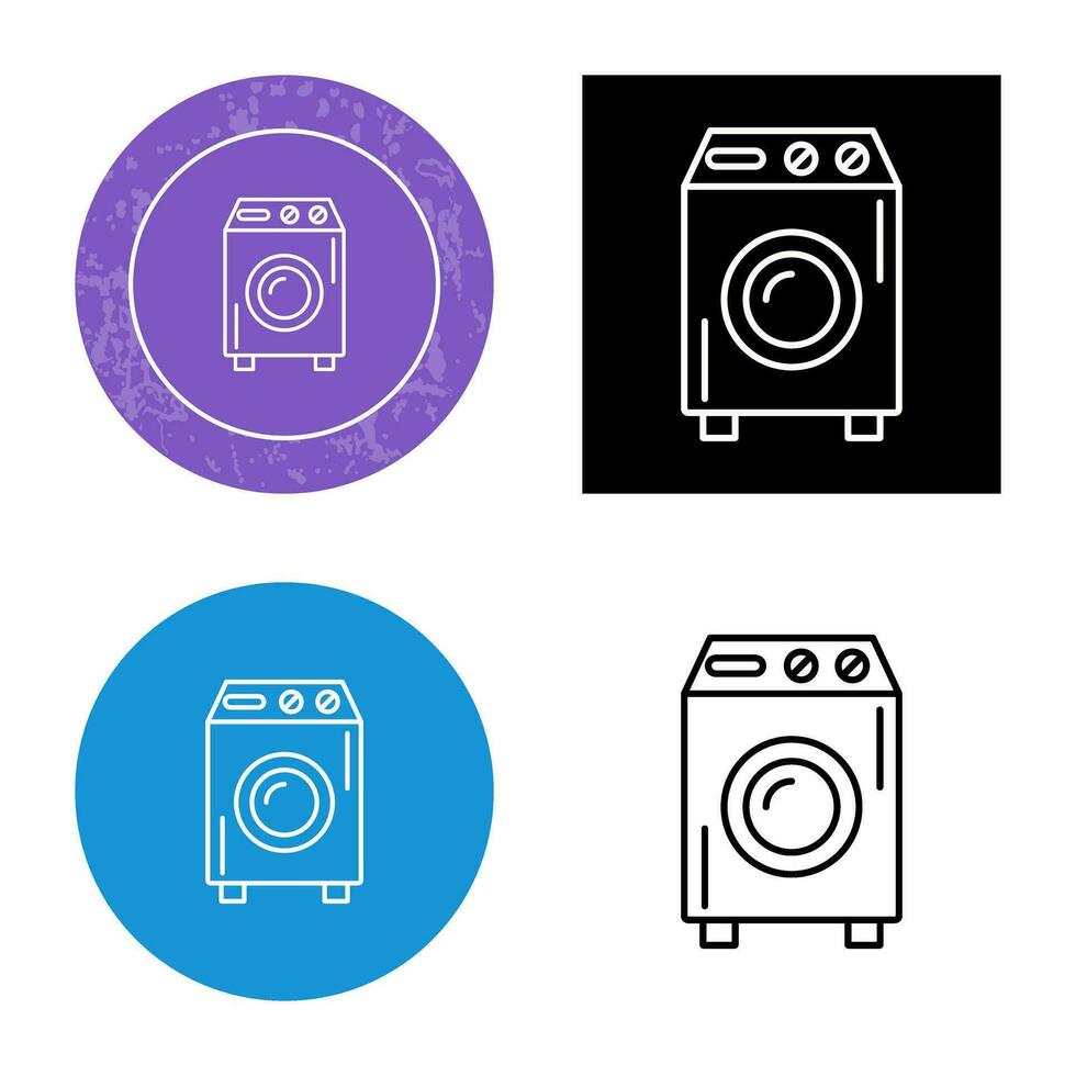 wasmachine vector pictogram