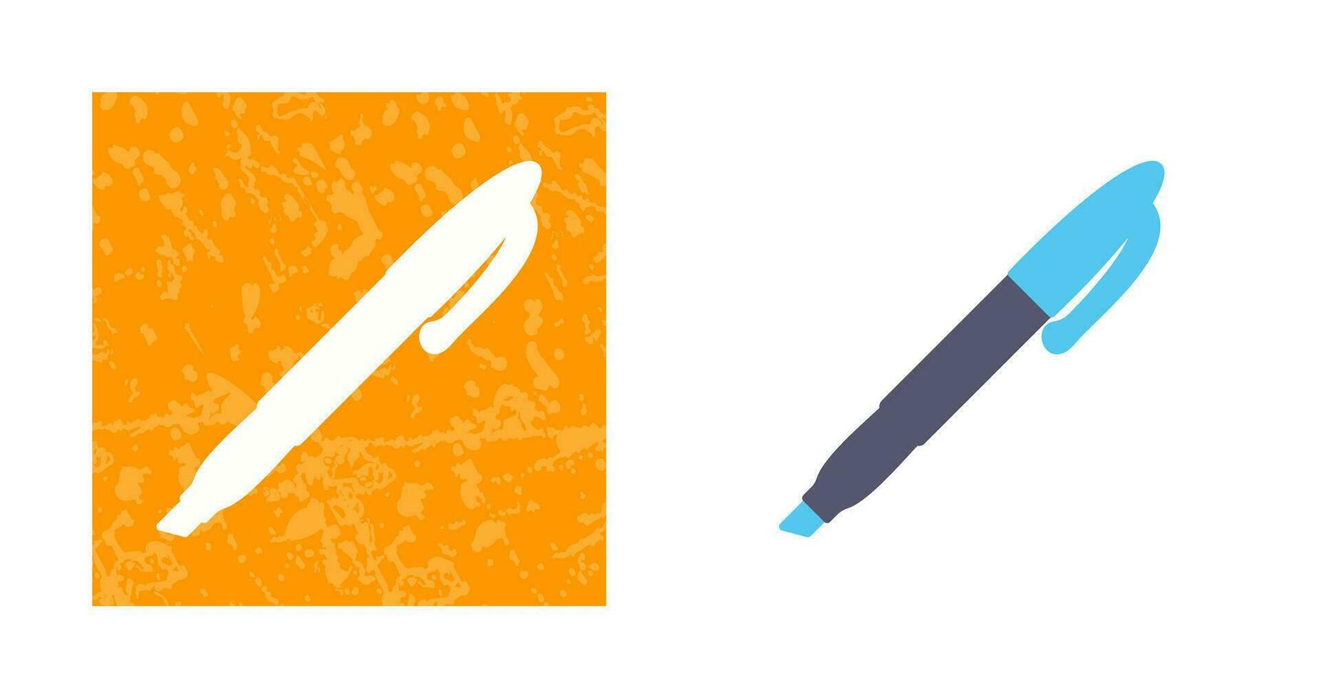 markeerstift vector icoon