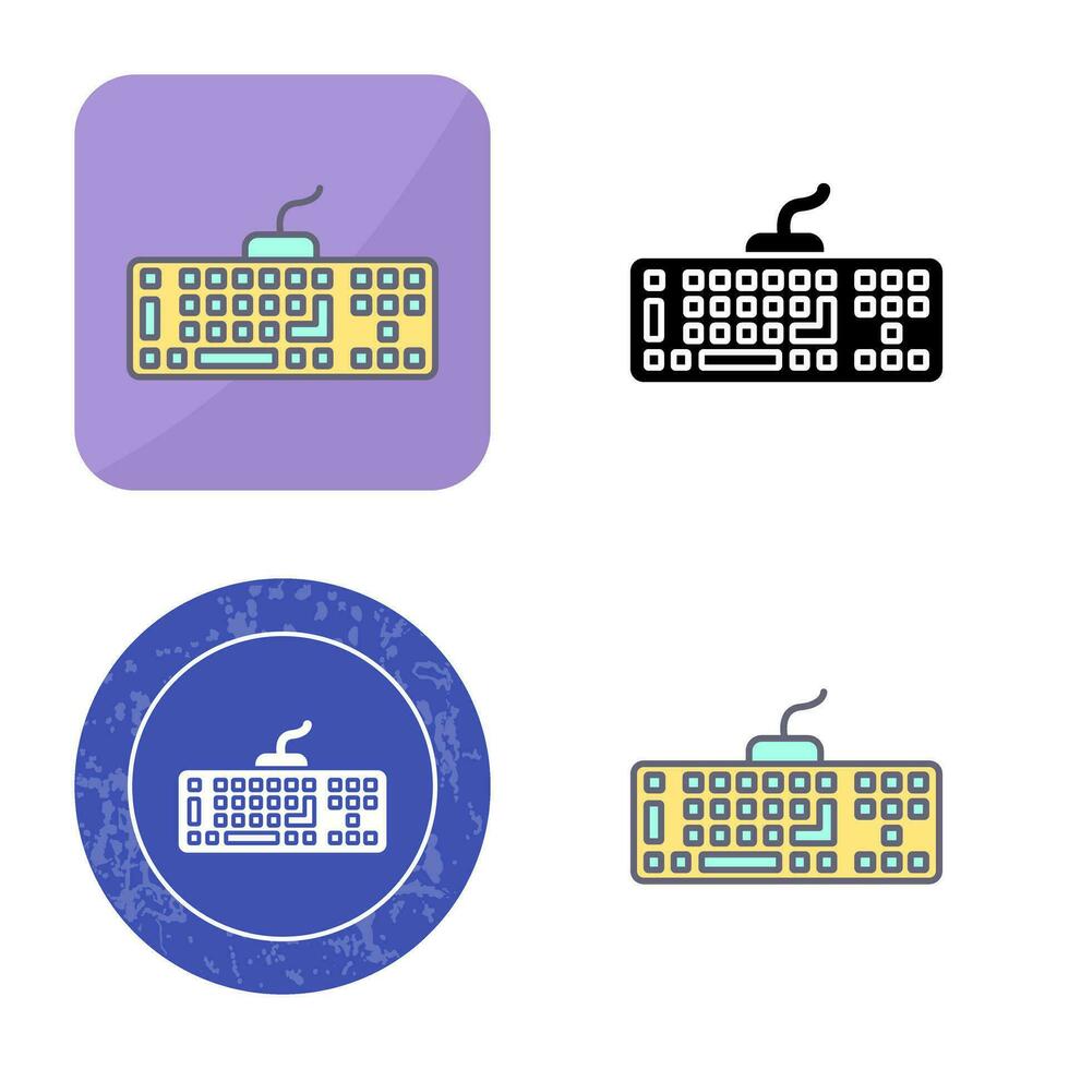 toetsenbord vector pictogram