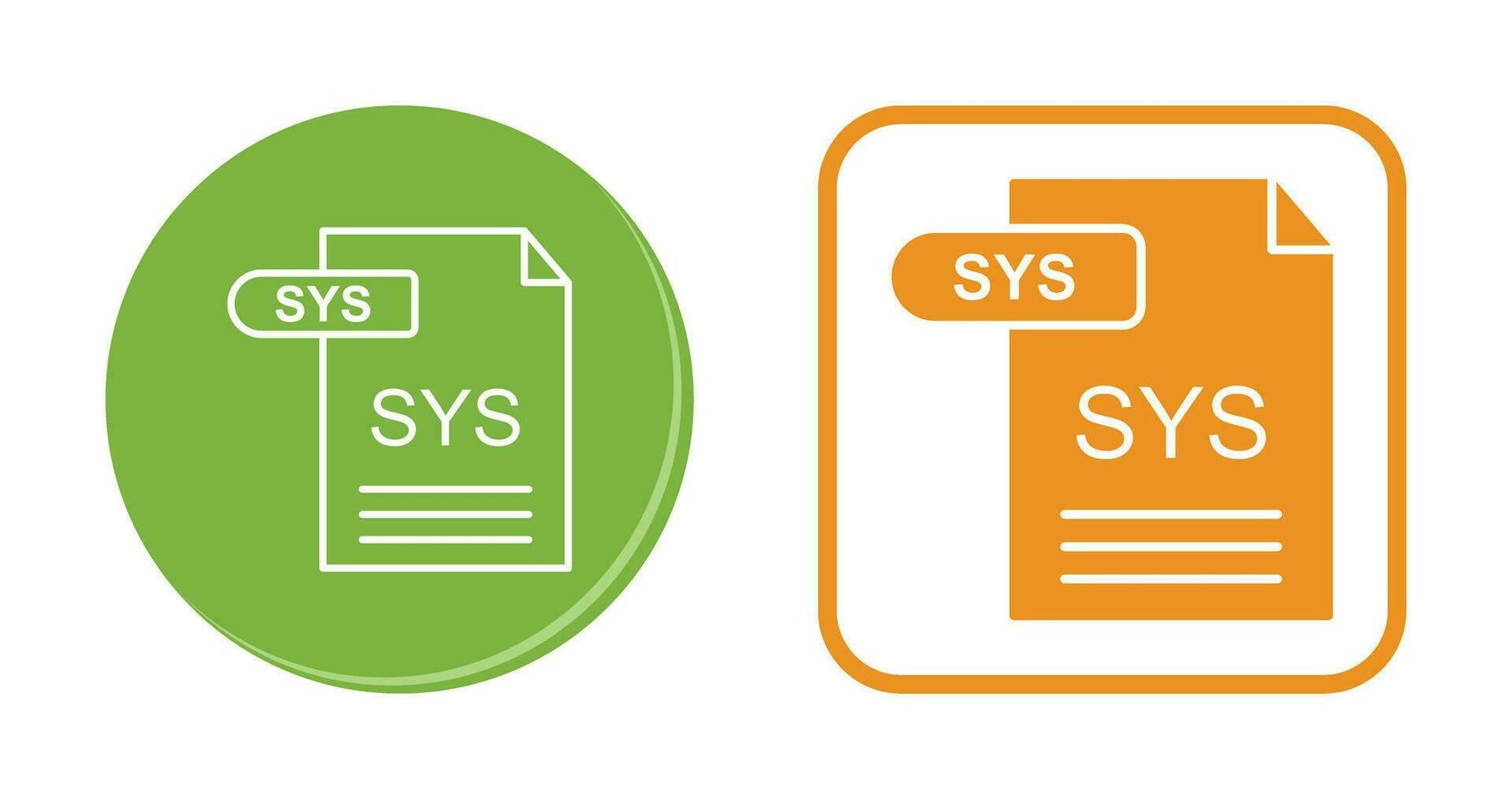 sys vector icoon