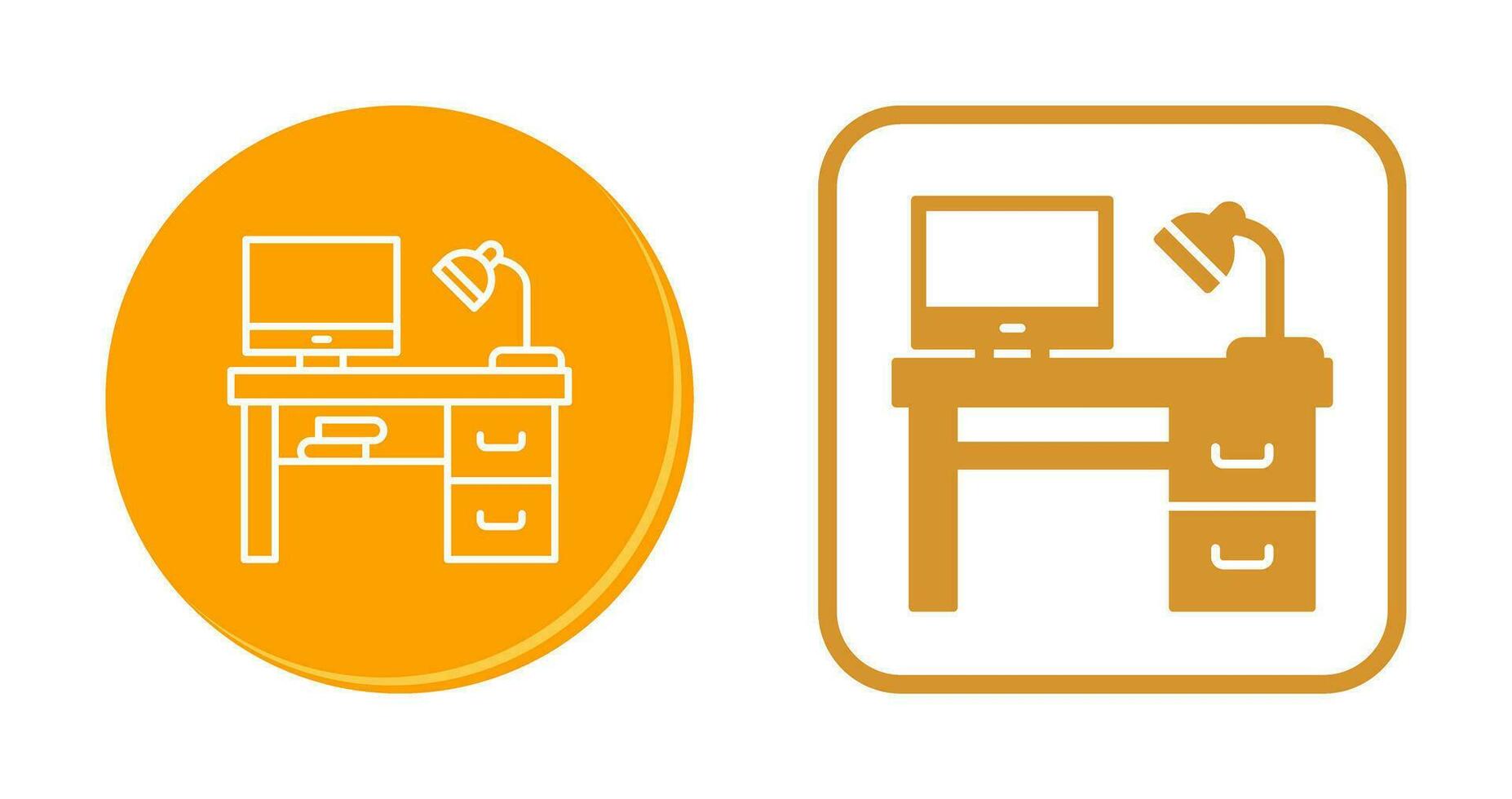 bureau vector pictogram