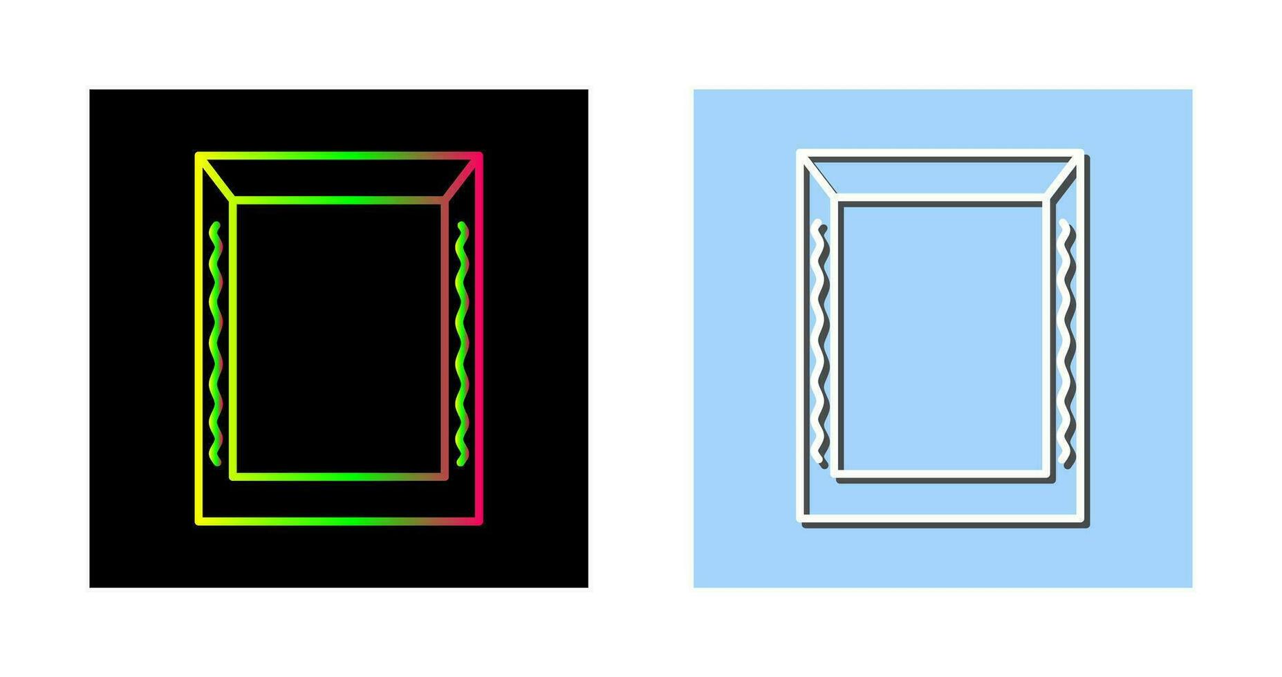 uniek kader vector icoon