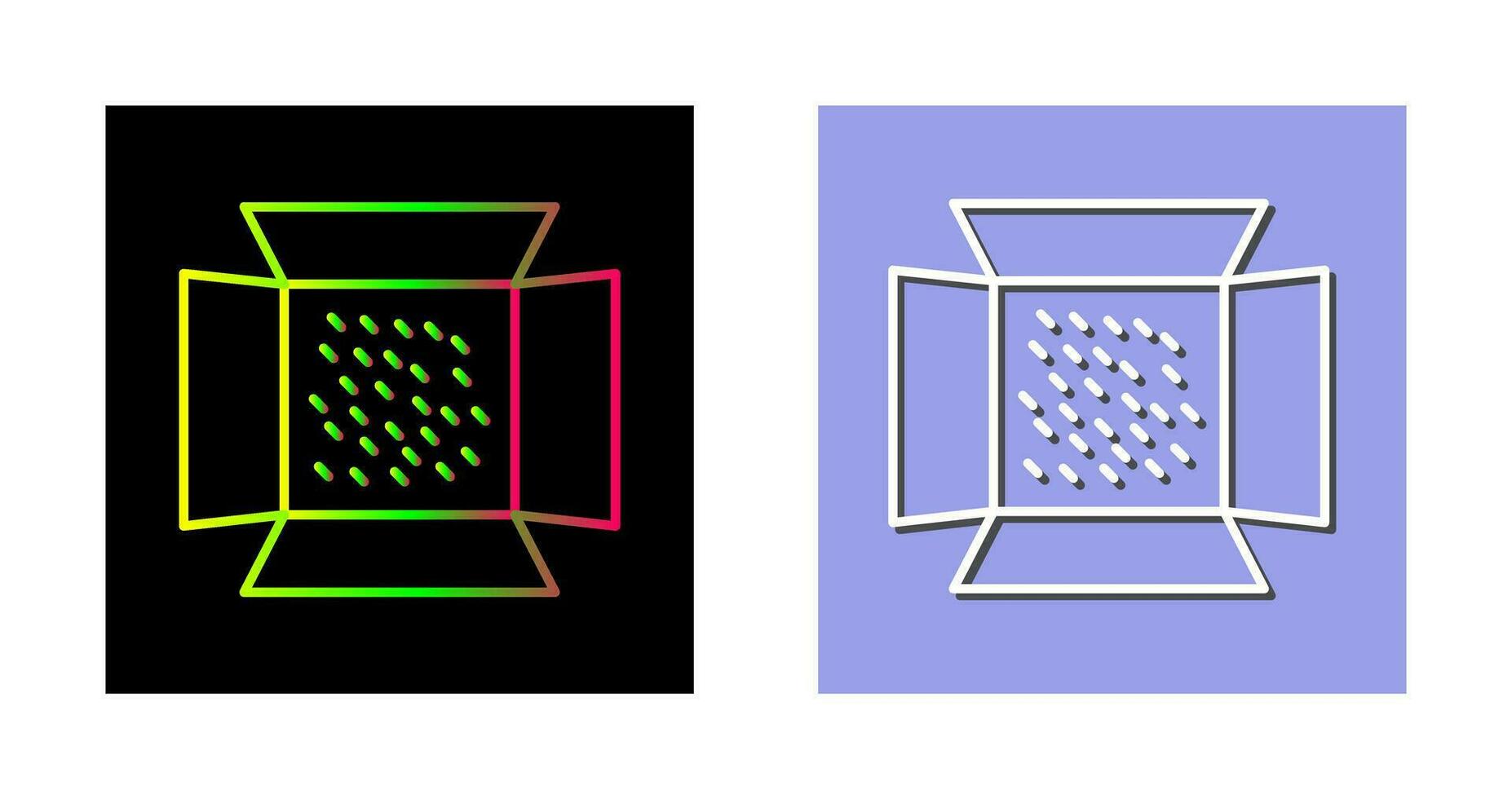 uniek lichten vector icoon