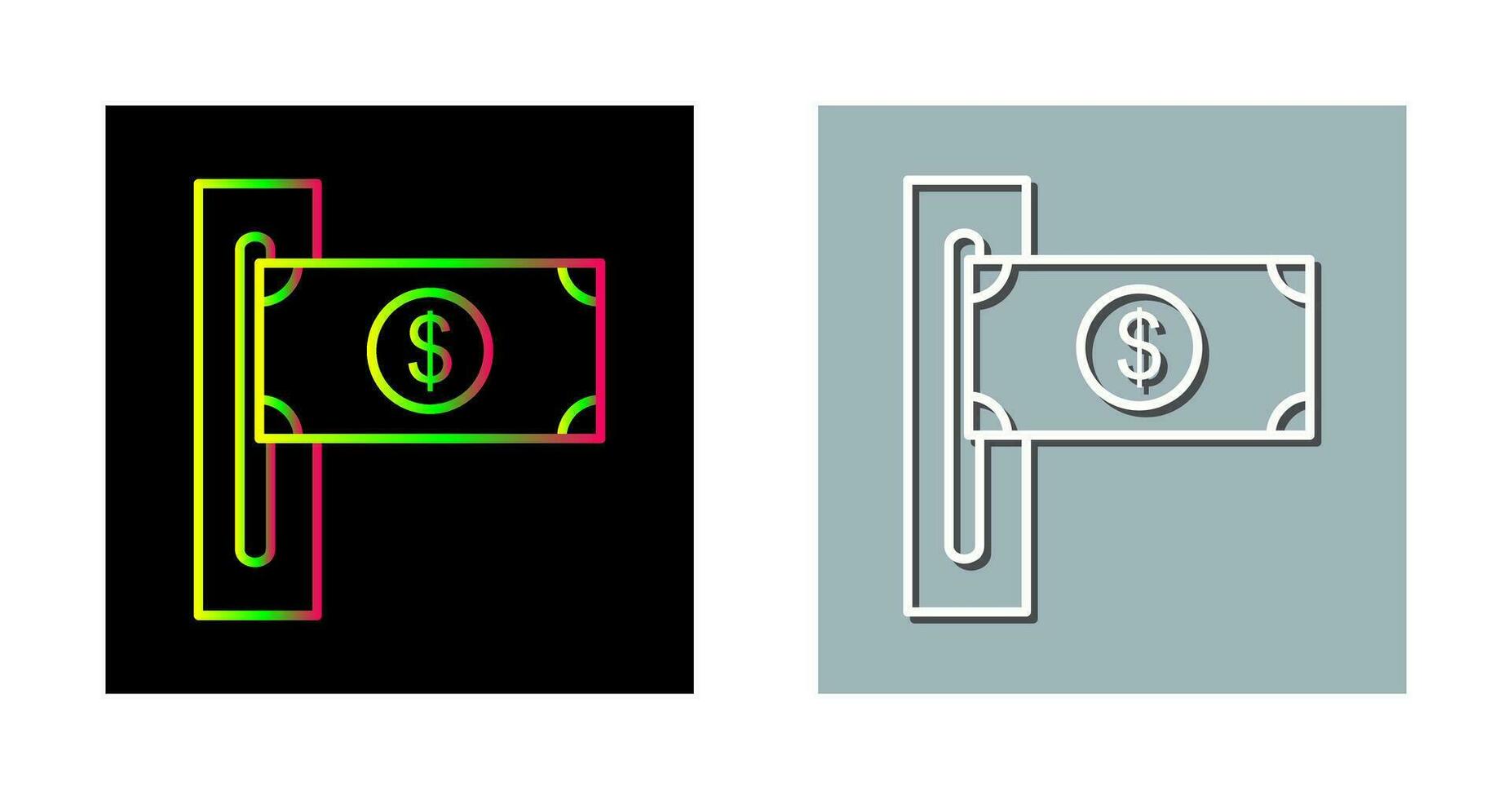 sleuf van rekeningen vector icoon